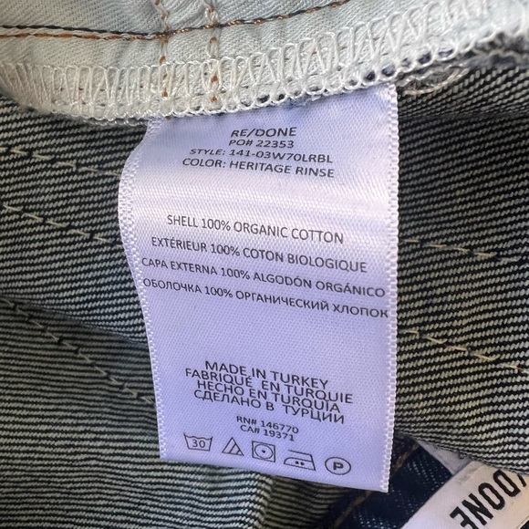 RE/DONE 70s Low Rise Bell Bottom Jeans - Picture 7 of 7